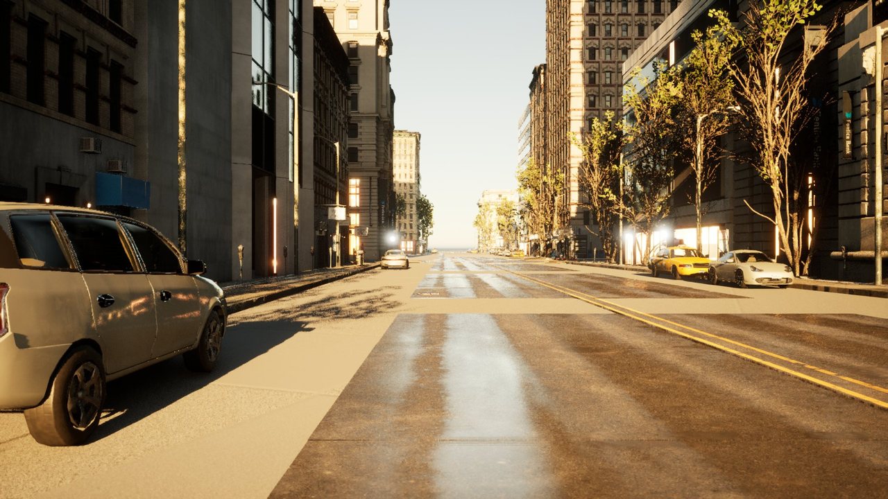 Render of the same frame